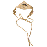PRADA Raffia Headwraps Women's Brown