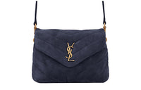 SAINT LAURENT Swift Leather Shoulder Bag Mini Women's