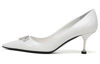 PRADA Slim Heel High Heels Women's White