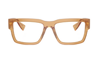 MIU MIU Plastic Square Eyeglass Frames Women's Brown