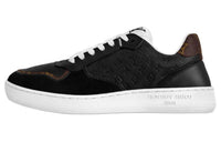 LOUIS VUITTON Low-Top Skateboard Shoes Women's Black