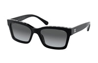 CHANEL Sunglasses Women's Black