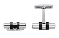 HERMES Cufflinks Unisex Black