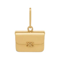 CELINE Brass Alloy Charms / Pendants Unisex Gold