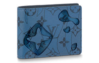 LOUIS VUITTON Slender Wallet Abyss Blue