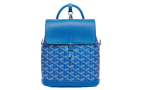 GOYARD Alpin Cow Leather Backpack Mini Women's Sky Blue