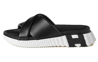 HERMES Slide Slippers Women's Black