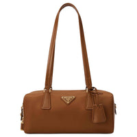 PRADA Re Nylon Recycled Nylon Shoulder Bag Medium Size Women's Brown