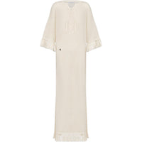 DIOR Long Sleeved Dress Women's Beige