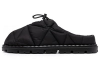 PRADA Re Nylon Wrap toe Slippers Men's Black