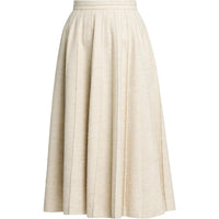 Loro Piana SS24 Casual Long Skirts Women's White