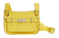 HERMES Jypsiere Swift Calfskin Shoulder Bag Crossbody Bag Mini Women's Lime/Lime