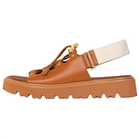 CELINE Billie One Strap Sandals Women's Brown