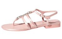 CHANEL Strap Sandals Women's Light Pink