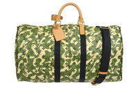 LOUIS VUITTON X Takashi Murakami Keepall Bandouliere 55 'Monogramouflage'