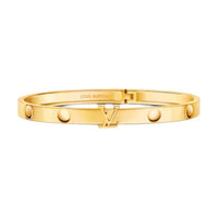 LOUIS VUITTON Empreinte Bangle Yellow Gold