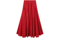 Loro Piana Casual Long Skirts Women's Red