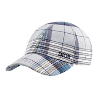 DIOR Textile Baseball Caps Men's Multicolor