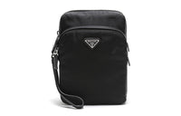 PRADA Nylon Fabric Clutch Men's Black