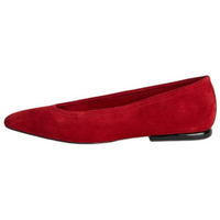 Loro Piana Primula Ballet Casual Single Shoes Women's Red