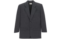 SAINT LAURENT Business Suits Coats Men's Gray White