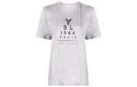SAINT LAURENT T-Shirts Women's Gray