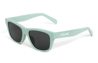 CELINE Acetate Irregular Shape Sunglasses Men's Mint Green