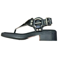 MIU MIU Strap Sandals Women's Black
