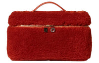 Loro Piana ExtraPocket Cashmere Shoulder Bag Crossbody Bag Handbag Women's Red