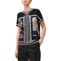 HERMES T-Shirts Women's Black