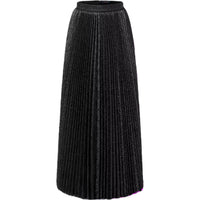 LOUIS VUITTON Monogram Jacquard Pleated Skirt