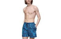 HERMES Casual Shorts Men Dark Blue