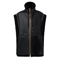 LOUIS VUITTON Shearling Leather Gilet