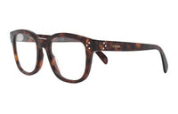 CELINE Plate Frame Round Eyeglass Frames Unisex