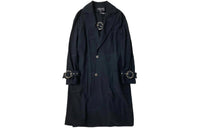 CHANEL Trench Coat Women's Black