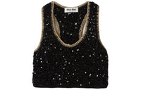 MIU MIU Tank Tops Women's Black