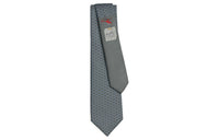 HERMES Ties Men's Charcoal Gray