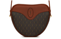 SAINT LAURENT CASSANDRE Canvas With Leather Heart Bag, Shoulder Bag, Crossbody Bag Women's