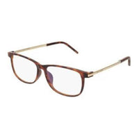 SAINT LAURENT - Square Eyeglass Frames Men's Tortoiseshell