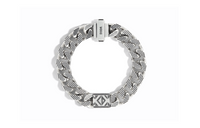 DIOR Brass, Diamond Bracelets Men's Silver