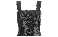 SAINT LAURENT Sequin Sleeveless Top
