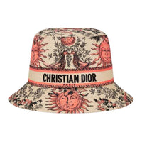 DIOR Polyamide Bucket Hats Women's Coral