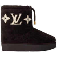 LOUIS VUITTON Aspen Snow Boots Women's Dark Brown