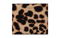 SAINT LAURENT PARIS Calfskin Wallet Men's Leopard