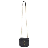 SAINT LAURENT Lambskin Crossbody Bag, Shoulder Bag Women's Black