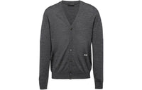 PRADA V neck Wool Cardigan