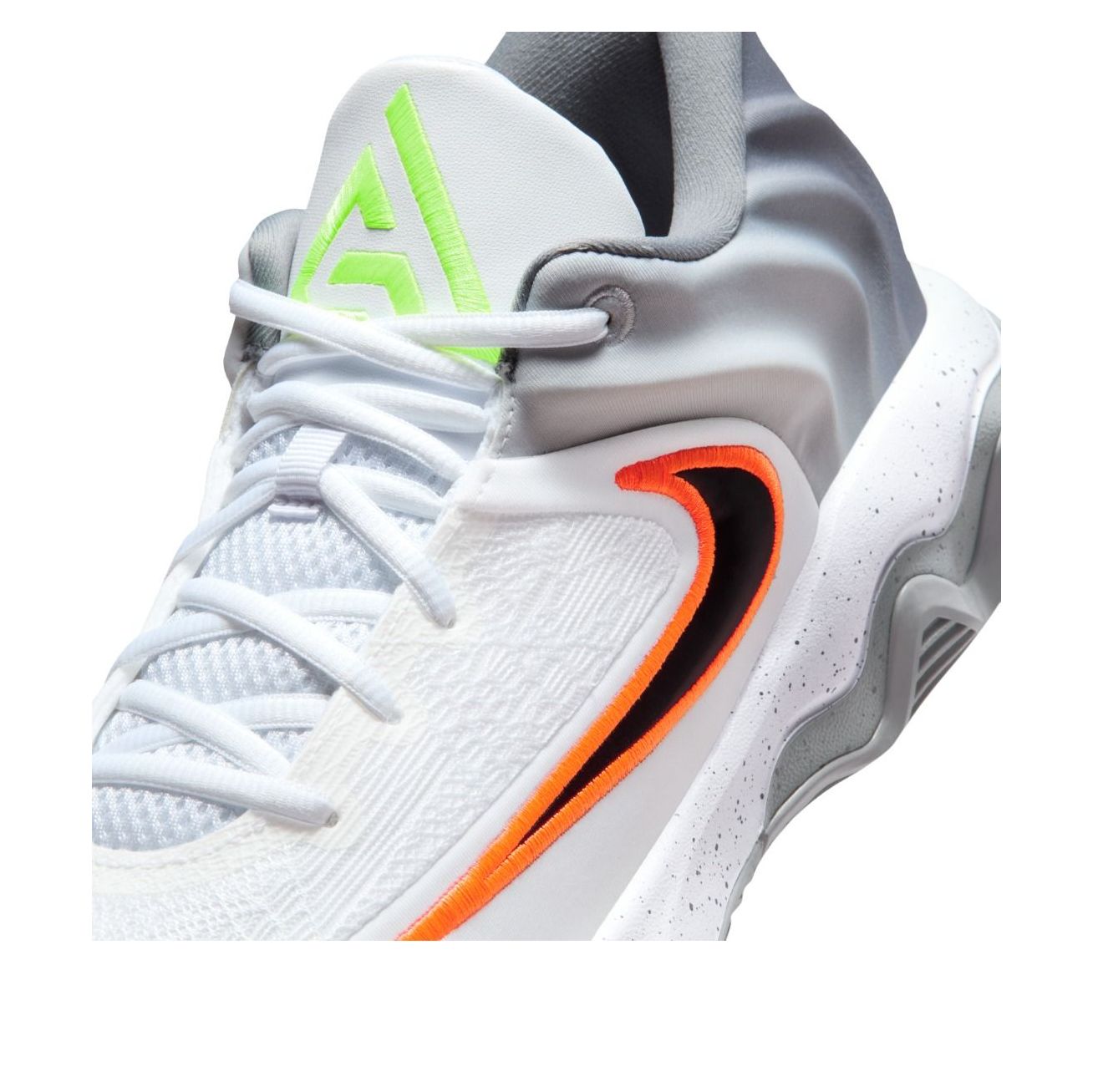 Nike Giannis Immortality 4 'White Volt Wolf Grey Black' FQ3680-102