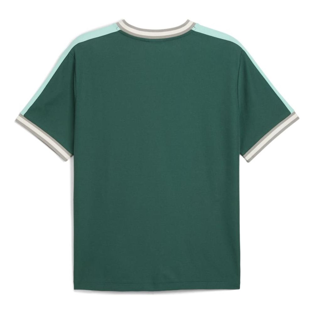 PUMA x MADHAPPY V-Neck Jersey 'Green Hush' 635343-84