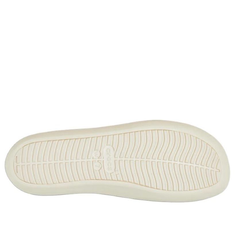 (WMNS) Crocs Brooklyn Flat 'White' 209384-160