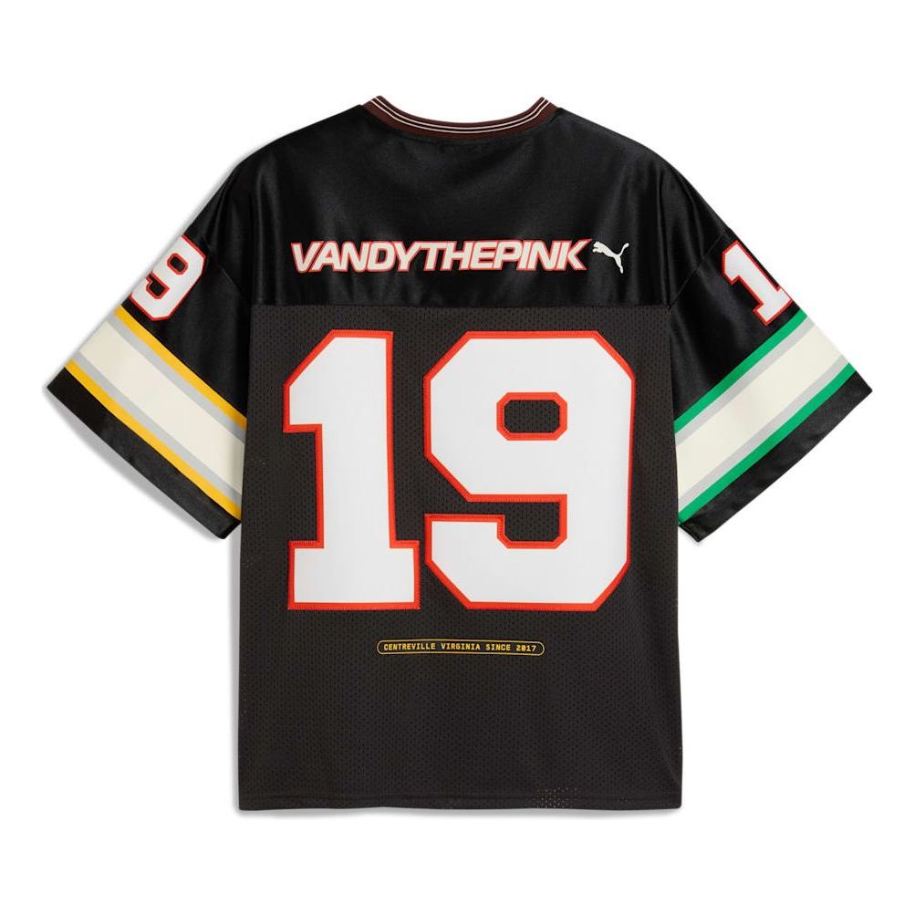 PUMA x VANDYTHEPINK Short Sleeve Jersey 'PUMA Black' 635941-01